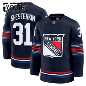 Dresovi New York Rangers 2024-25 Fanatics Premium Igor Shesterkin Treći Navy - Dječji